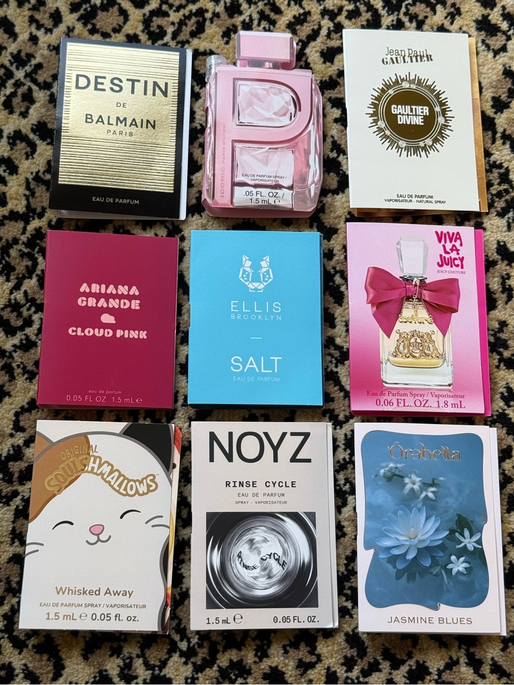 Women’s samples bundle - 9 samples (NWT)
